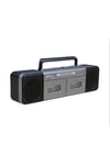 Bluetooth özellikli ekru renkli şarjlı müzik seti FM radyo USB MP3 çalar kaset çalar