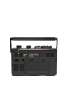 Bluetooth özellikli kahverengi nostaljik kaset çalar USB SD TF kart FM AM SW1-2 radyo 2 yıl