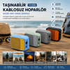 Bluetooth Wireless Mini Hoparlör Speaker Renkli Type-c Şarjlı 5w Mikrofon - Kart Girişi Pl-4692 Bx40