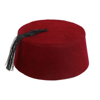 Bordo Renk Osmanlı Fesi Garson Boy 8 No 12-13 Yaş Bx40