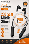 Boyun Askılı Kablosuz Stereo Kulaklık Spor Kullanıma Uygun Mikrofonlu Model