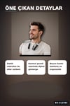 Boyun Bantli Bluetooth 5.0 Kulaklik Mikrofonlu Kablosuz Kulak Ici Muzik Ve Gorusme BX-313563