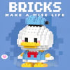 Bricks Donald Duck Mini Lego Figürü