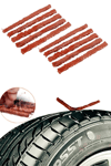 BUFFER® 10 Adet Lastik Onarım İçin Lastik Tamir Fitili Yedek Lastik Fitili