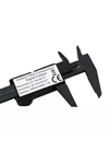 BUFFER® 150 Mm Dijital Kumpas Elektronik Fiber Karbon Kaplı Plastik - Kumpas