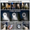 BUFFER® 168B Solar LED Büyük Dış Mekân Lambası, Hareket Sensörlü, Kumandalı, 3 Modlu Ultra Parlak COB Işık, Su Geçirmez Kablosuz Duvar Apliği