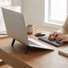 BUFFER® 2 Kademeli Katlanabilir Laptop Standı – Kendiliğinden Güçlü Yapışkanlı, Ergonomik Tablet Yükseltici