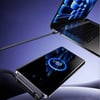 BUFFER® 240W Hızlı Şarj Destekli Katlanabilir Telefon Standlı Örgülü Type-C to Type-C Şarj Kablosu