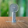 BUFFER® 3 Kademeli Telefon Tutuculu Standlı Mini Fan – Tuşu Ayı Figürlü Masaüstü ve EldeKullanılabilen Taşınabilir Fan  EKL30