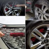 BUFFER® 3lü Bükülebilen Peluş Detaylı Temizlik İçin Oto Jant, Egzos Temizleme Fırçası