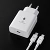 BUFFER® 45W Süper Hızlı Şarj Adaptörü USB-C PD 3.0 PPS Fast Charger + 5A Type-C to Type-C Kablo