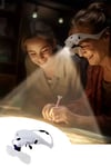 BUFFER® 5 Lensli 2 Led Işıklı Ayarlanabilir Pilli Gözlük Tipi Büyüteç