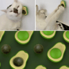 BUFFER® Avokado Model Yapışkanlı Kedi Oyuncağı Yenilebilir Kedi Nanesi Otu