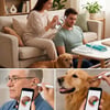 BUFFER® Beyaz Kablosuz HD Görüntülü Kulak Temizleme Kamerası, LED Işıklı Type-C Şarjlı iOS ve Android Uyumlu Kulak Temizleme Seti