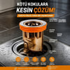 BUFFER® Gider Kokusu ve Böcek Önleyici Gider Kapağı, Duş ve Lavabo İçin Geri Akış Önleyici Plastik Yer Süzgeci Kapağı