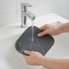 BUFFER® Gri Kare Evye Gider Koku Önleyici Silikon Mat – Lavabo Süzgeç ve Haşere Engelleyici