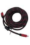 BUFFER® HDMI Kablosu HDTV Bilgisayar Uydu Görüntü Ses Full HD Sargılı Görüntü Aktarma Kablosu