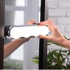 BUFFER® Kablosuz Parlak Banyo Stüdyo Makyaj Aynası Işığı Pilli Vantuzlu Taşınabilir 4 Led Ampul