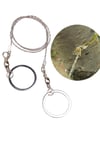 BUFFER® Karavanda ,Kampda  Taşınabilir Mini  Zincir  Cep Testeresi Dişli Tel Ahşap Plastik Metal Kes