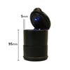 BUFFER® Led Işıklı Araç Içi Kapaklı Sigara Küllüğü Oto Bardaklık Uyumlu