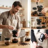 BUFFER® Manuel Cam Hazneli Kahve ve Baharat Öğütücü  – Yedek Cam Hazneli Baharat ve Kahve Çekirdek Değirmeni