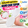 BUFFER® Nano Cam Topuk Törpüsü, Şeffaf Ayak Bakım Törpüsü, Nasır ve Ölü Deri Temizleyici Aparat