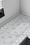 BUFFER® Sıcaklığa Dayanıklı Kendiliğinden Yapışkanlı Film Su ve Yağ Geçirmez Duvar Folyosu 5mt*60 cm
