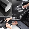 BUFFER® Yapışkanlı Karbon Fiber Folyo 30 Cm x 150 Cm – Araç,Konsol,Torpido,Ayna,Kapı ve Dış Yüzey Kaplama Filmi