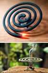 BUFFER® Yasemin Kokulu 5 Çift (10 Adet) Spiral Sinek ve Haşere Kovucu Spiral