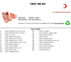 Büyük Boy İlk Yardım Seti First Aid Kit Bx40