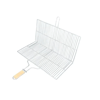 Büyük Boy Mangal Izgarası - 50x30 cm - Ahşap Saplı