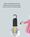C Tipi Şarjlı Asılabilir Kamp Feneri
