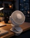 Çalışma Masası ve Yatak Başlığı İçin Klipsli Mini Fan
