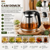 Cam Demlik 700ml Bx40