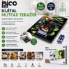 Cam Mutfak Tartısı Terazi Lcd Ekran 5kg/1gr Pilli Gr/oz/ml/ıb Ölçüm İ11-028 Bx40
