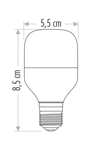 CATA CT 4329 15W Led Ampul 6400K Beyaz Işık