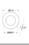 CATA CT 5169 Led Spot 18W 3200K Gün Işığı