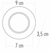 CATA CT 5261 8W Başak Led Spot 3 Renkli