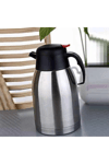 Çelik 2 litre termos, gri renk, 12 saat yalıtım, kutulu - Spor & Outdoor - Ekipman & Aksesuar