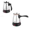 Çelik Elektrikli Cezve Türk Kahve Makinesi - 6fincan=500ml 360 Derece Kablosuz Kullanım 600w Scm-2992 Bx40