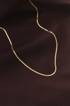 Çelik Gold Renk 60 cm İnce İtalyan Zincir Kolye