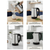 Çelik Kettle Su Isıtıcısı Kablosuz Kullanım 1.8lt 360 Derece Dönebilme Otomatik Kapanma Sk-8026 Bx40