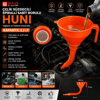 Çelik Süzgeçli Spiralli Huni Sabit Borulu 2.2lt Bx40
