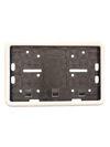 Çerçeveli Motor Plakalık Plaka Altlığı Beyaz 17x26 cm