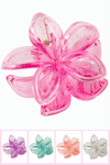 Çerçeveli Simli Lotus Toka 8 cm