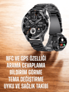 Çift Kordonlu Yüksek Çözünürlüklü Akıllı Saat Uyku İzleyici & Spor Modları