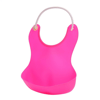 Çocuk Bebek Mama Önlüğü Dökülme Engelleyici Bükülebilir Pembe Bx40