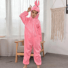 Çocuk Tavşan Kostümü Pembe Renk 4-5 Yaş 100 Cm Bx40
