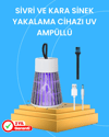 Çocuk ve Evcil Hayvan Dostu Sivrisinek Yakalama Lambası