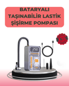Çok Fonksiyonlu Araç, Bisiklet, Top Uyumlu Elektrikli Hava Pompası